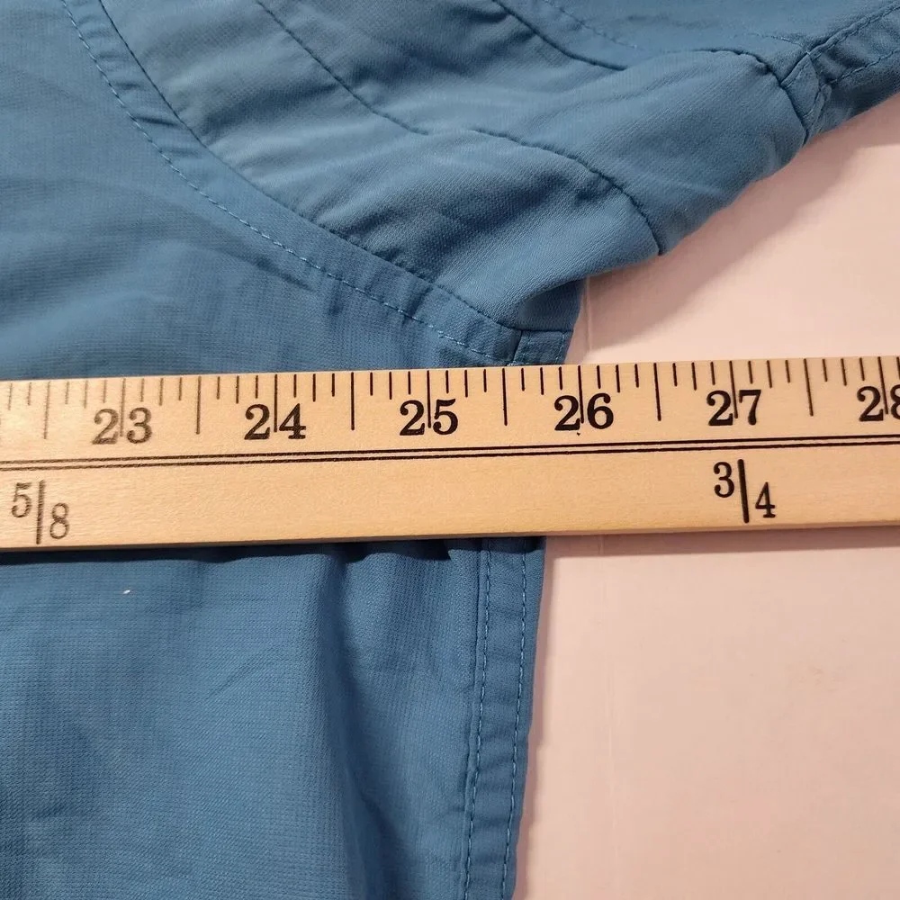 DULUTH 100% RAYON SHORT SLEEVE BUTTON DOWN‎ SHIRT SIZE XL BLUE - Picture 9 of 12